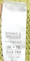 Marks and Spencer Women's Green Cardigan Size 12