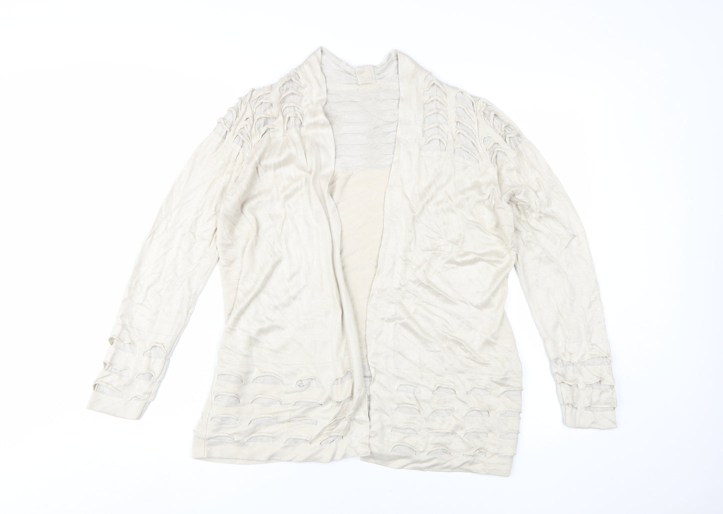 Marks and Spencer Beige Women's Cardigan UK 12