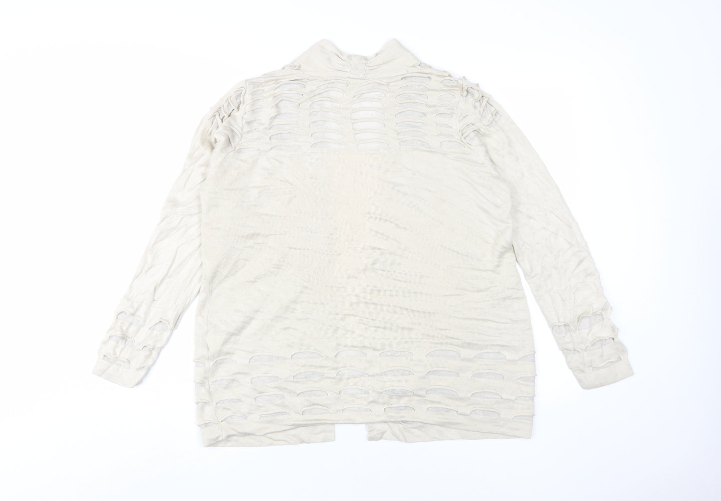 Marks and Spencer Beige Women's Cardigan UK 12