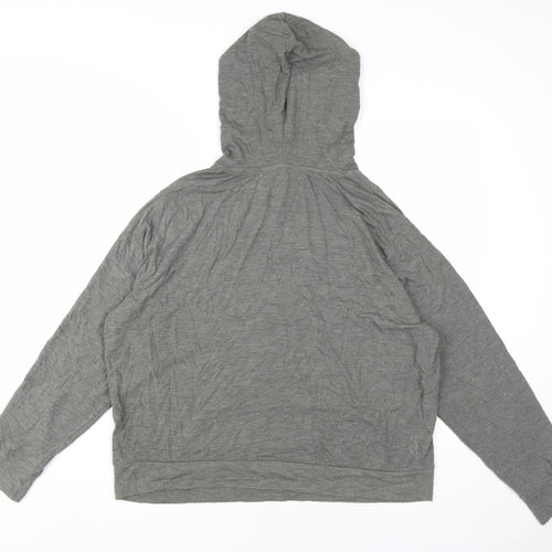 Marks and Spencer Grey Unisex L Pullover Hoodie