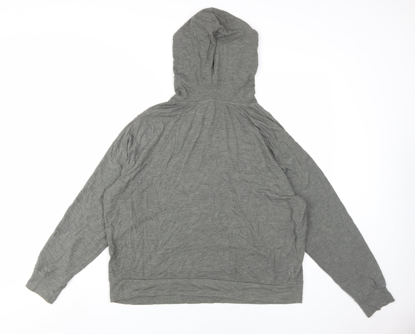 Marks and Spencer Grey Unisex L Pullover Hoodie