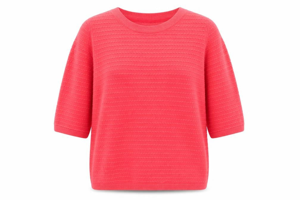 Front view of Marks & Spencer Women's Red jumper, size 20