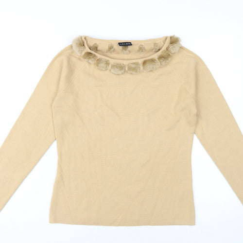 Apart Impressions Beige Women's Blouse Size 12