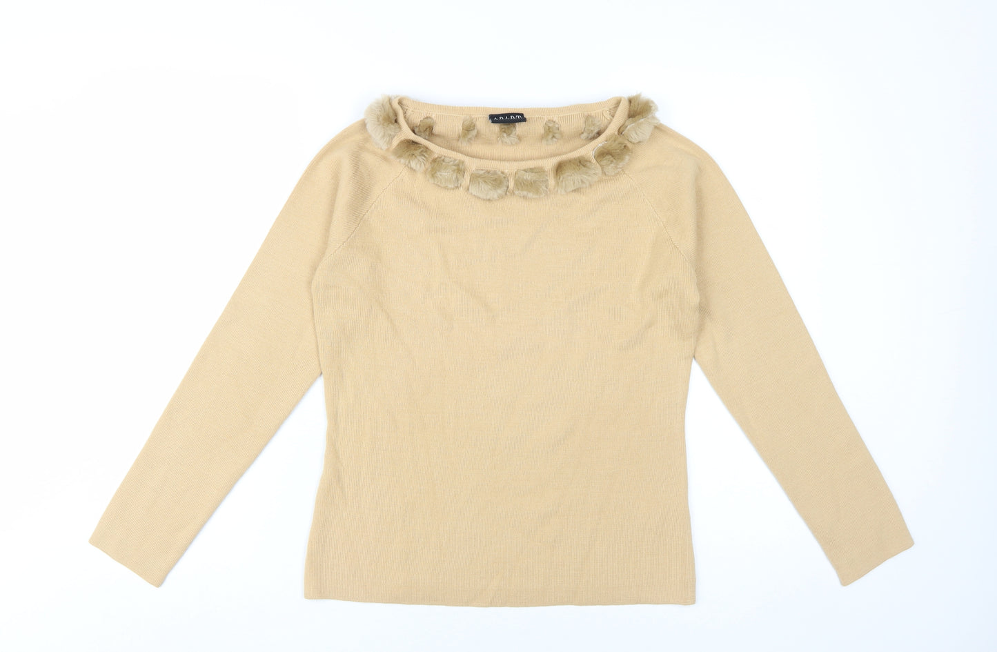 Apart Impressions Beige Women's Blouse Size 12