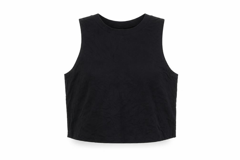 ASOS DESIGN Women's Black High Neck Tank Top UK 10