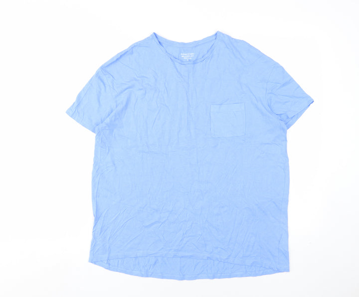 Dunnes Stores Blue Relaxed Fit Unisex T-Shirt S