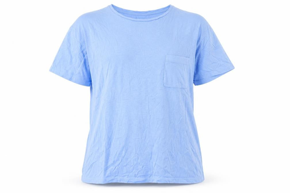Dunnes Stores Blue Relaxed Fit Unisex T-Shirt S