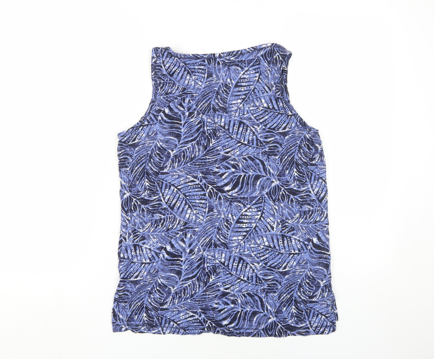 Principles Women's Blue Floral Tank Top Size 12