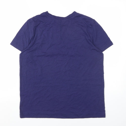 Next Women's Purple T-Shirt, Size 12, Crew Neck