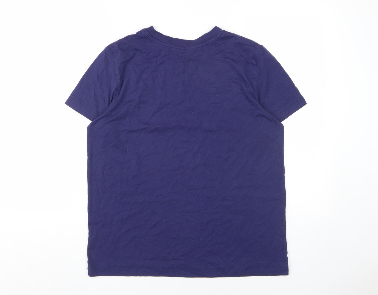 Next Women's Purple T-Shirt, Size 12, Crew Neck