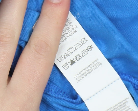 Sonic The Hedgehog Blue Men's Medium Cotton T-Shirt