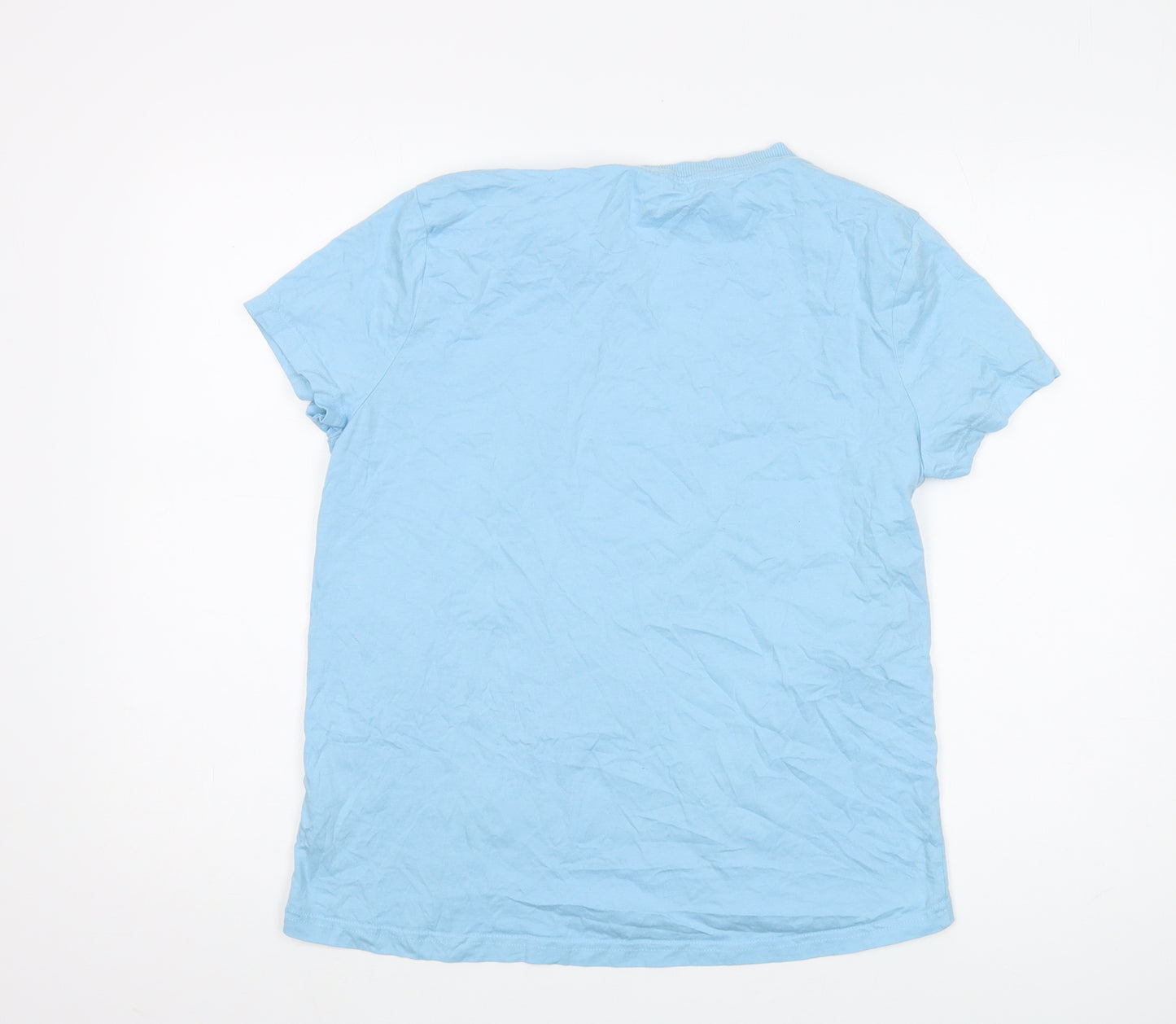 Disney Women’s Blue Stitch T-Shirt, Size S, Casual Wear
