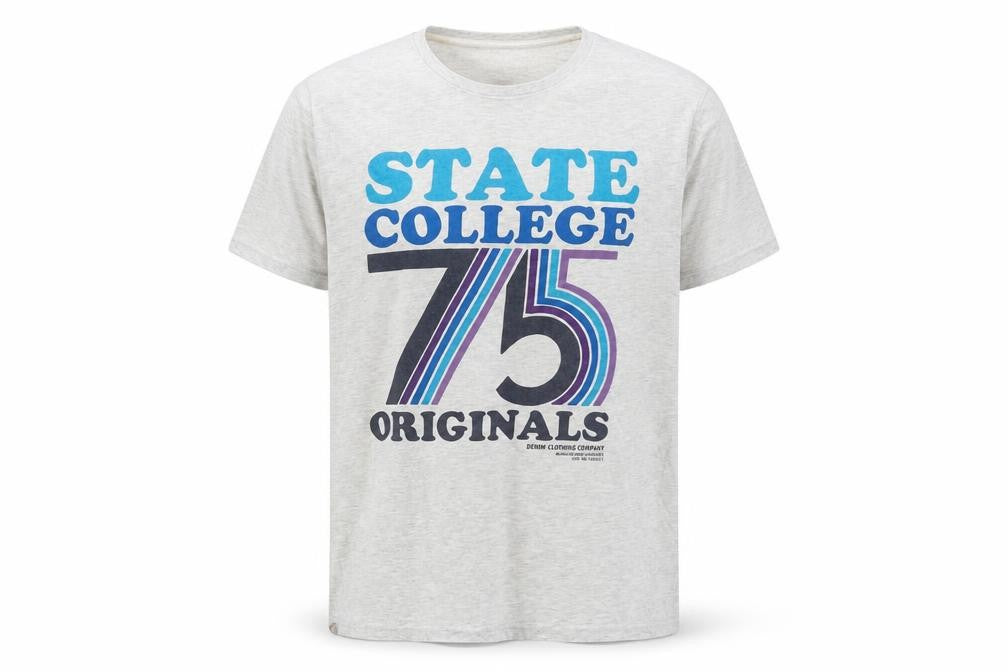 Jack & Jones Men's Grey College Graphic Tee M