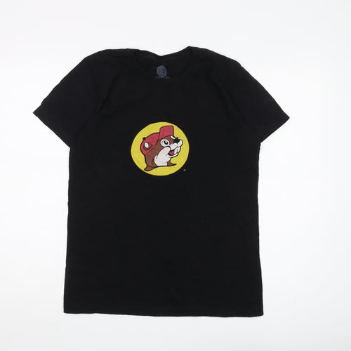 Buc-ee's Men's Black Medium Graphic Print T-Shirt