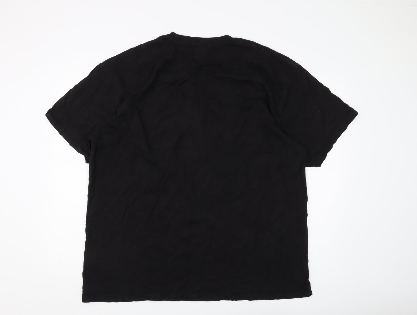 Vans Men's Black 2XL Cotton T-Shirt Classic Fit