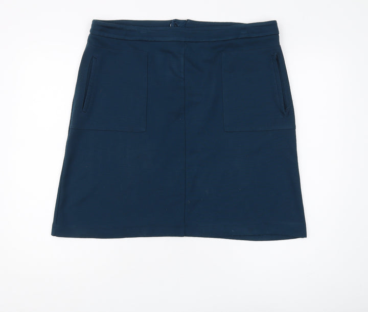 Roman Women's Blue Pencil Skirt, Size 18