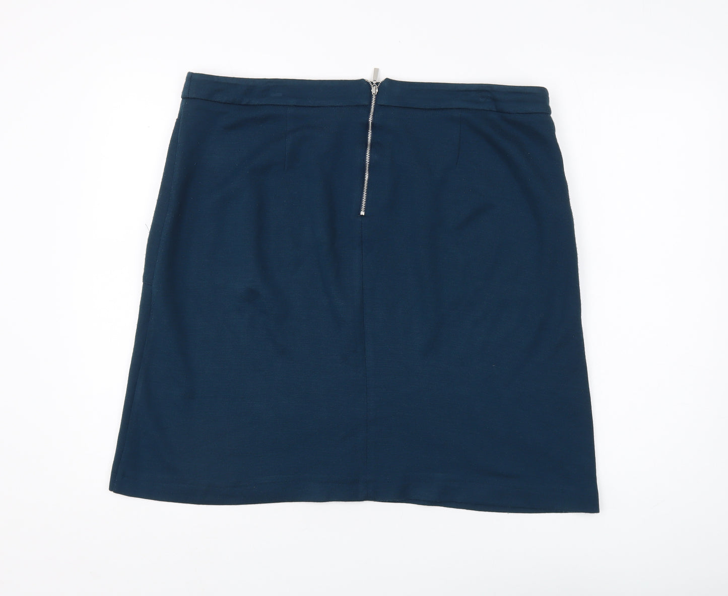 Roman Women's Blue Pencil Skirt, Size 18