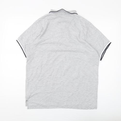 Slazenger Men's Grey Polo - M, Comfortable and Stylish