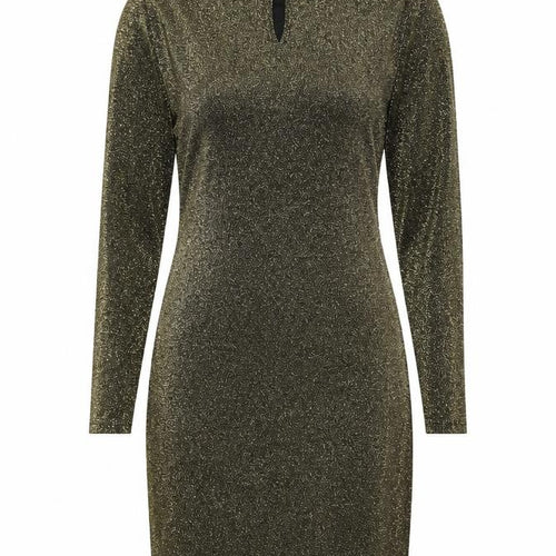 Oasis Women's Green Bodycon Dress S Long Sleeve