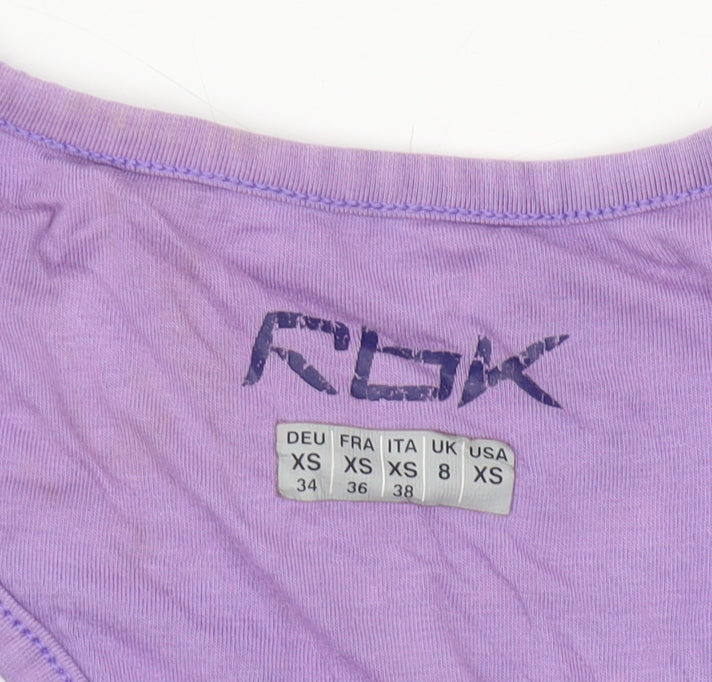 RBK Women's Purple Gym Tank Top Size 8