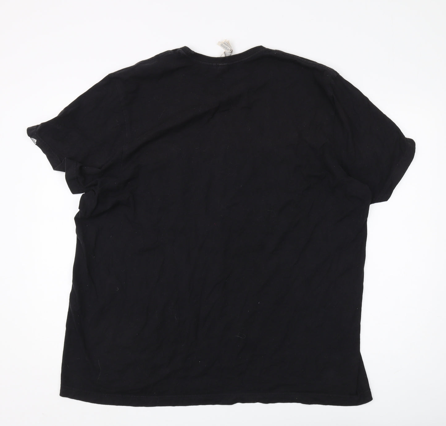Adidas Men's 2XL Black Graphic Logo T-Shirt