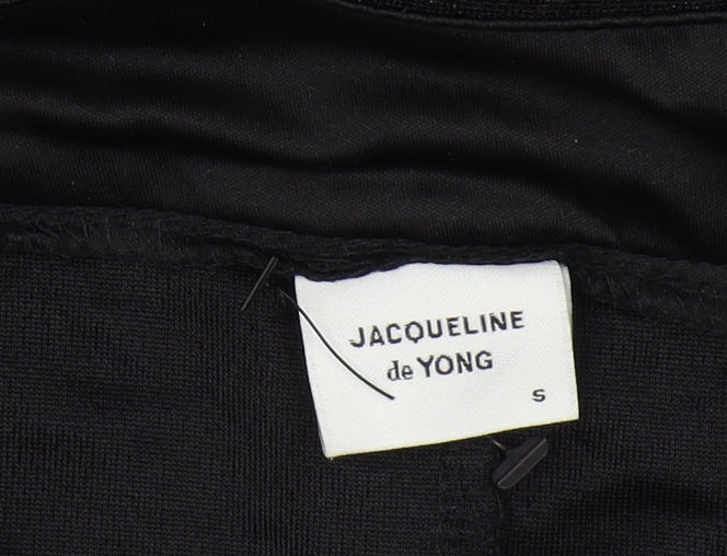 Jacqueline de Yong Women's Black A-Line Skirt S