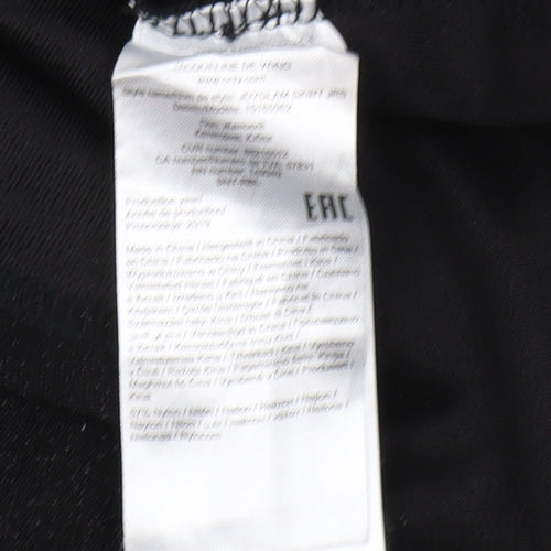 Jacqueline de Yong Women's Black A-Line Skirt S