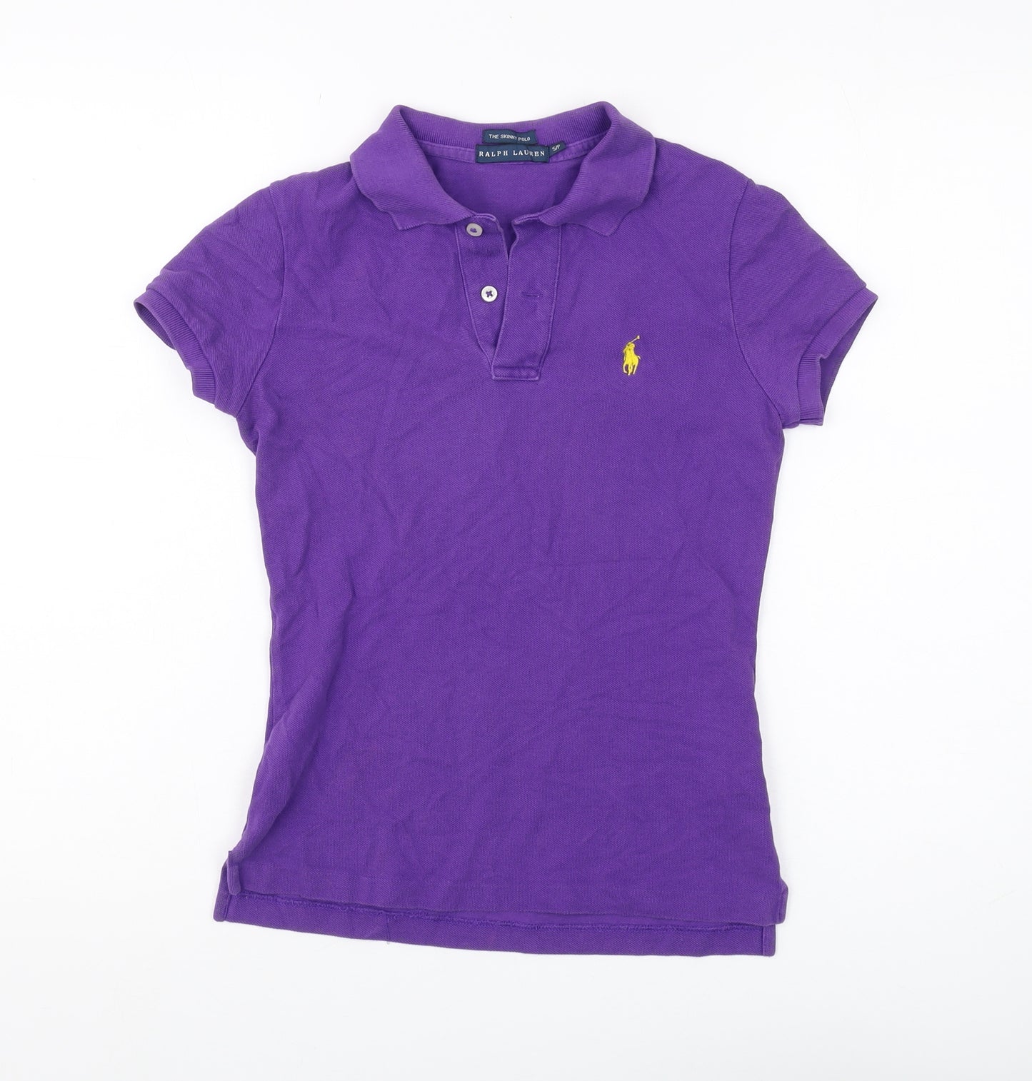 Ralph Lauren Women's Purple Polo Shirt - Size S