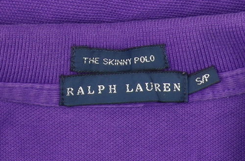 Ralph Lauren Women's Purple Polo Shirt - Size S