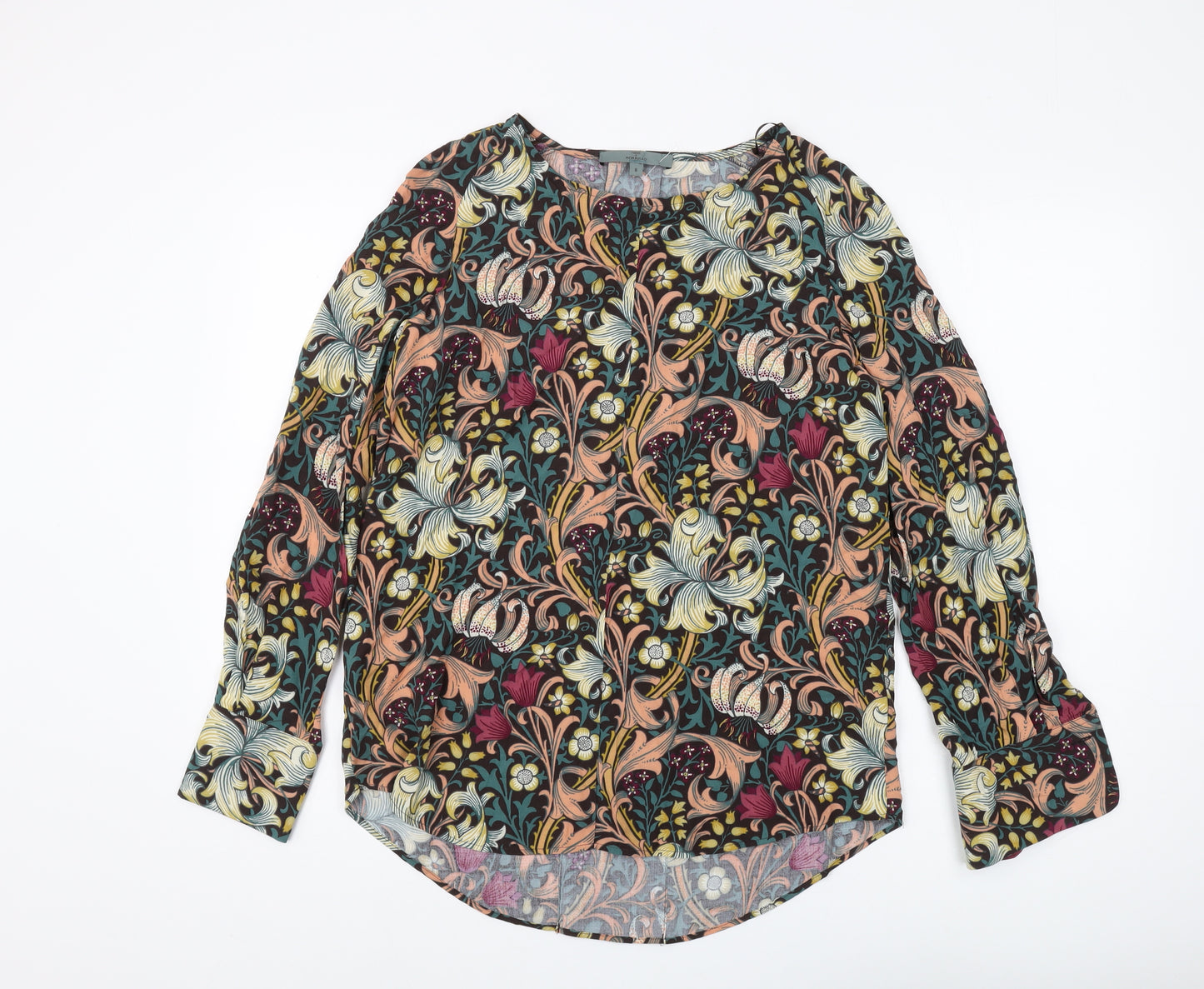 Next Women’s Multicoloured Floral Tunic Blouse, Size 8