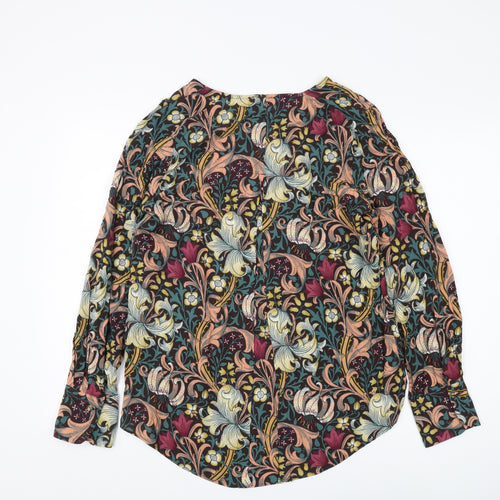 Next Women’s Multicoloured Floral Tunic Blouse, Size 8