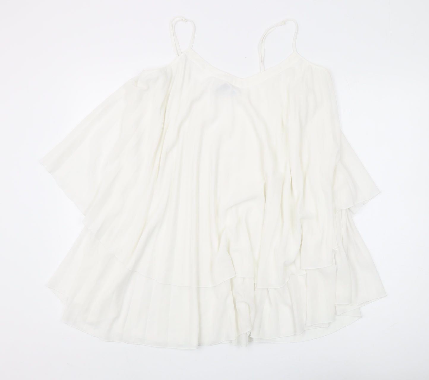 Zara Women's White Camisole Blouse Size 14