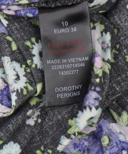 Dorothy Perkins Women's Floral Peasant Skirt, Size 10