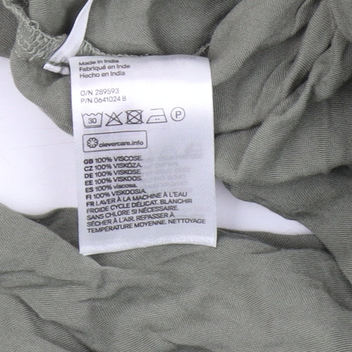 H&M Girls Green Jumpsuit 14 Years Sleeveless Summer Wear