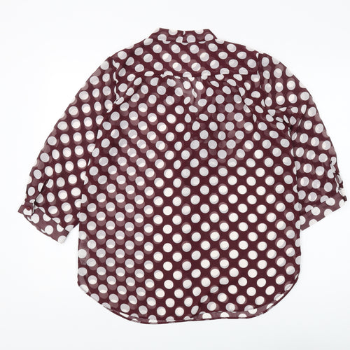 Dorothy Perkins Women's Multicoloured Blouse - Size 14