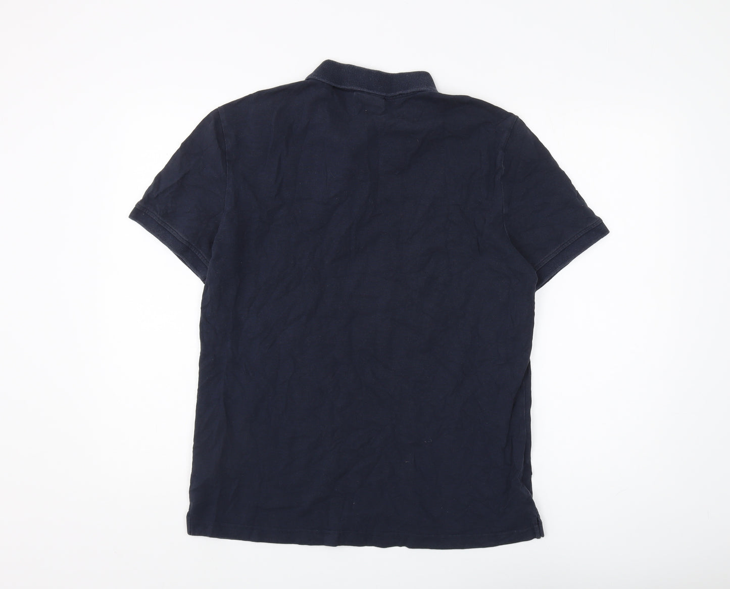 Henri Lloyd Men's Blue Polo, Size L, Cotton