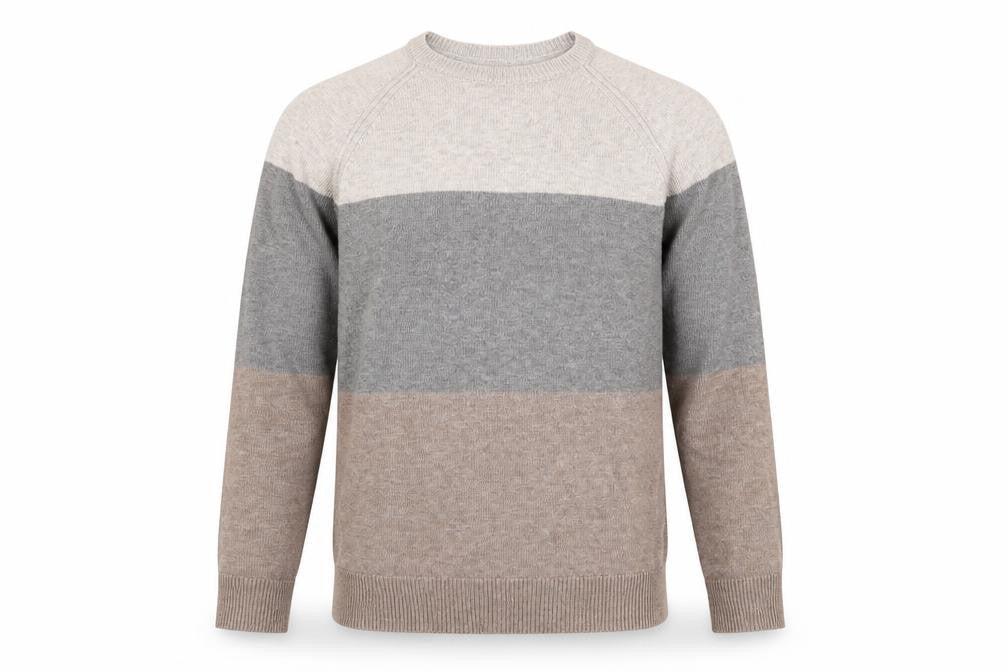 Front view of Marks & Spencer Men's Multicoloured jumper, M