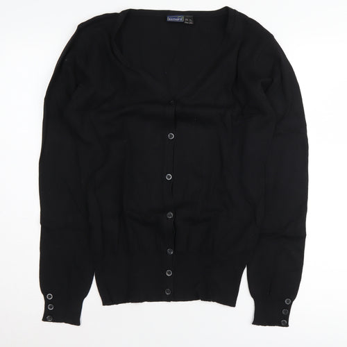 Esmara Women's Black Cardigan Size 16 V-Neck