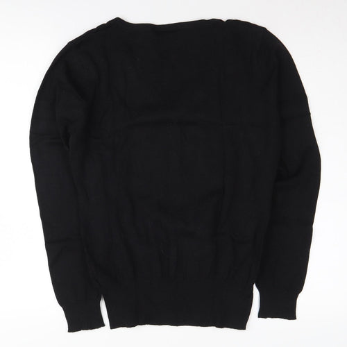 Esmara Women's Black Cardigan Size 16 V-Neck