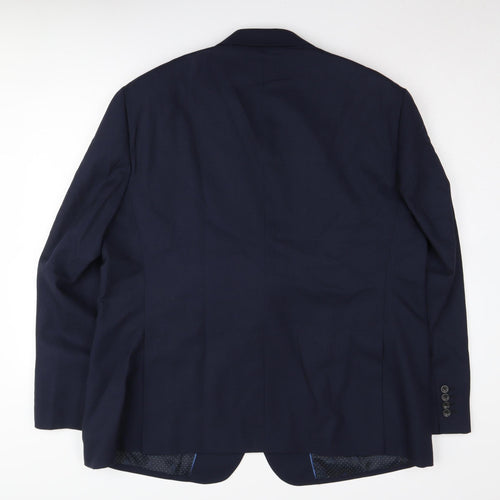 Charles Tyrwhitt Men's Blue Classic Fit Blazer 48R