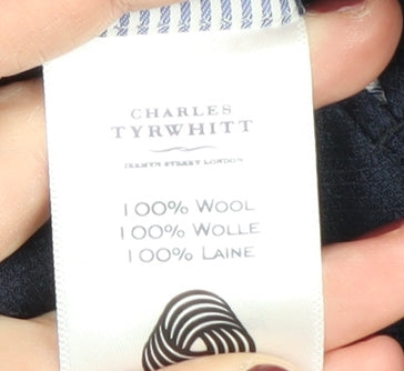 Charles Tyrwhitt Men's Blue Classic Fit Blazer 48R