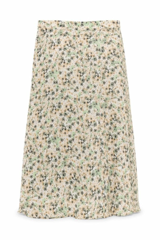 H&M Women's Floral Midi Skirt, Size 14, Viscose
