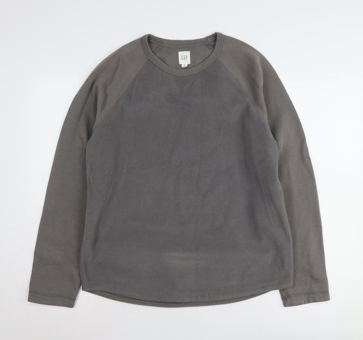 GAP Men's Grey Pullover Sweatshirt Medium