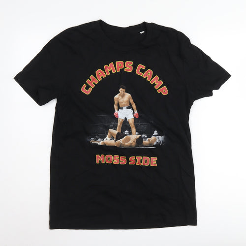 Stanley/Stella Men's Black Ali Boxing T-Shirt M