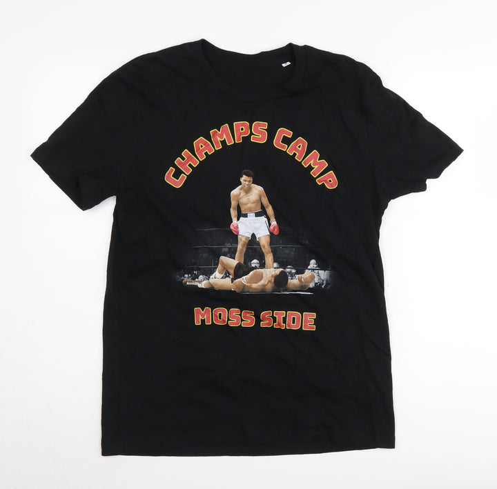 Stanley/Stella Men's Black Ali Boxing T-Shirt M
