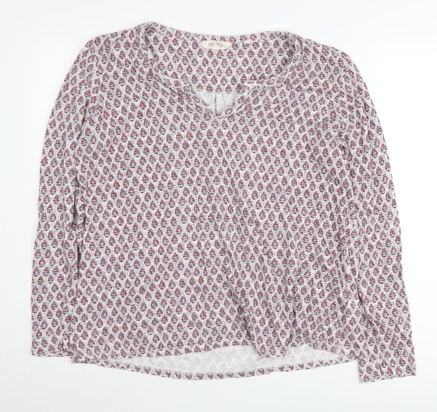 Fat Face Women's Multicoloured Floral Blouse, Size 16