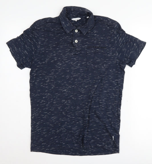 Jack & Jones Men's Blue Polo Shirt Small