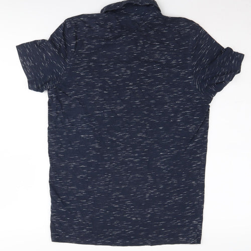 Jack & Jones Men's Blue Polo Shirt Small