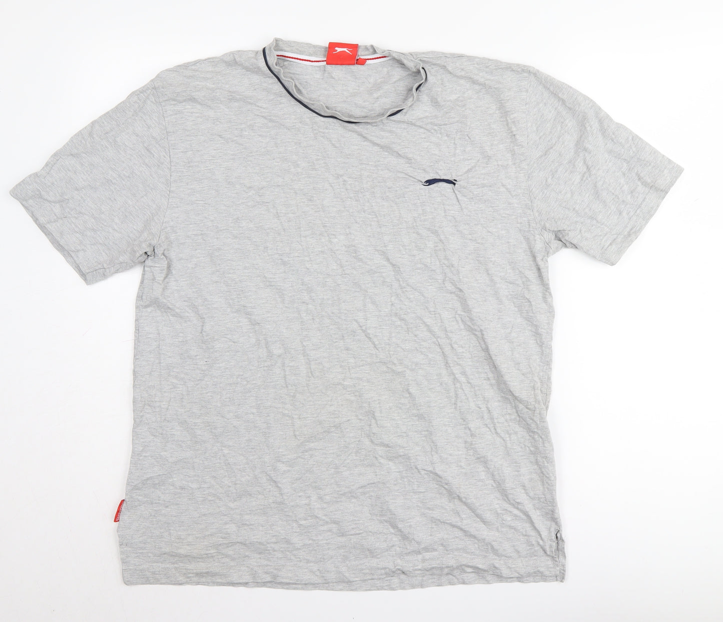 Slazenger Grey Men's Short Sleeve T-Shirt L