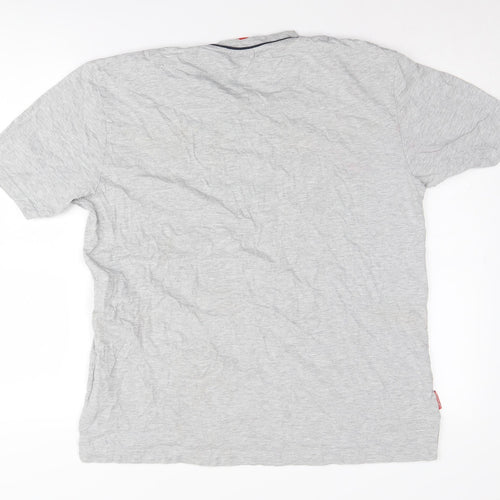 Slazenger Grey Men's Short Sleeve T-Shirt L